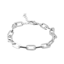 Серебряный браслет без камней