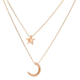 Золоте кольє без каменів