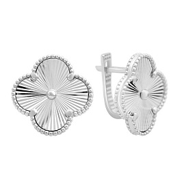 Золотые серьги без камней