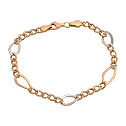 Золотий браслет без каменів