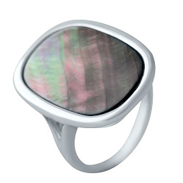 Серебряное кольцо с перламутром 4.078ct