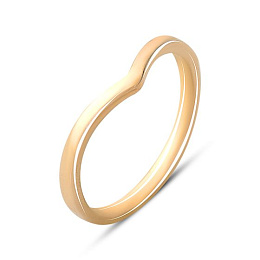 Золотое кольцо без камней