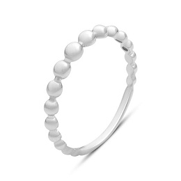 Silver ring without stones