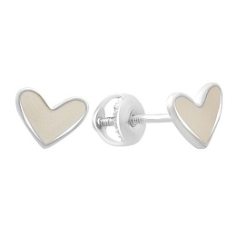 Silver earrings with yemallu