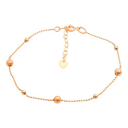 Gold bracelet without stones