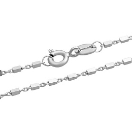 Silver chain without stones
