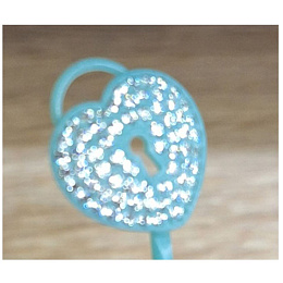 Серебряная подвеска с фианитами