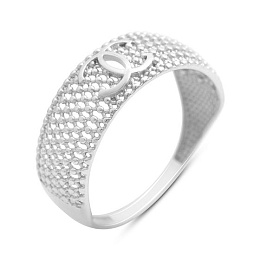 Silver ring without stones