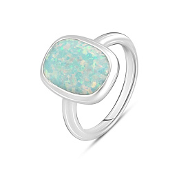 Серебряное кольцо с опалом 2.542ct