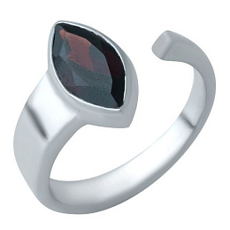 Срібна каблучка з гранатом 1.4ct