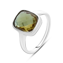 Срібна каблучка з султанітом 4.993ct