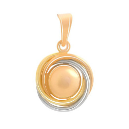 Серебряная подвеска без камней