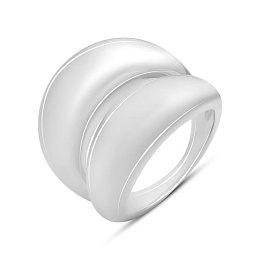 Silver ring without stones