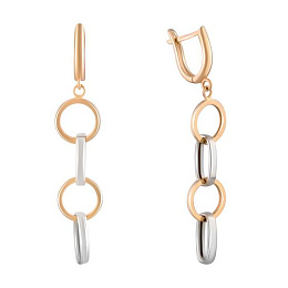 Золоті сережки без каменів