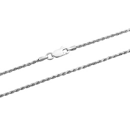 Срібний ланцюжок без каменів