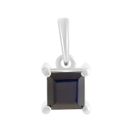 Серебряная подвеска с сапфиром 0.772ct