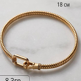 Золотой браслет с фианитами 0.12ct