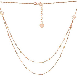 Золоте кольє без каменів