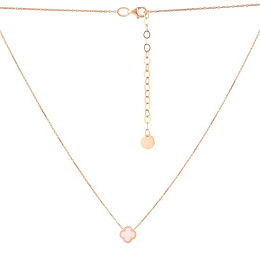 Золоте кольє з емаллю