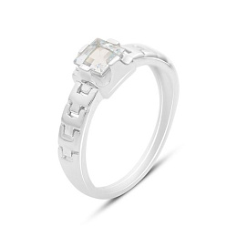 Срібна каблучка з топазом 0.87ct