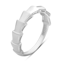Silver ring without stones