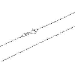 Silver chain without stones