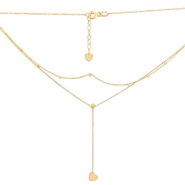 Золоте кольє без каменів