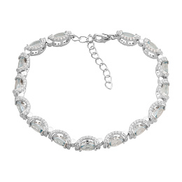 Silver bracelet with topaz 11.335ct