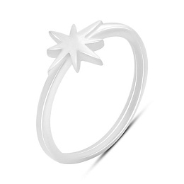 Silver ring without stones