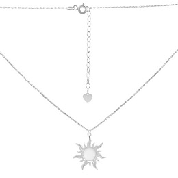 Gold necklace without stones