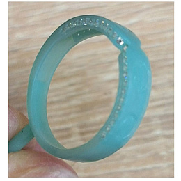 Серебряное кольцо с фианитами