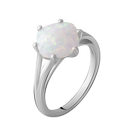 Серебряное кольцо с опалом 1.683ct
