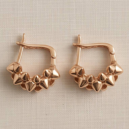Silver Earrings Without Stones
