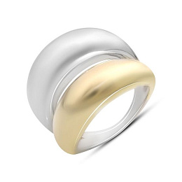 Silver ring without stones