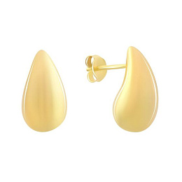 Silver earrings without stones