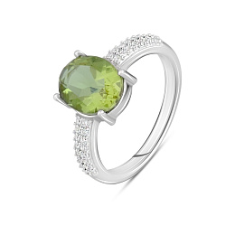 Silver ring with a 2.795-carat sultanite