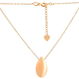 Silver necklace without stones