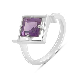 Silver ring with alexandrite 2.25ct