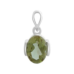 Silver pendant with sultanite 1.172ct