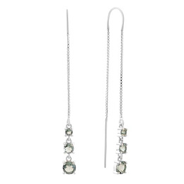 London Blue 1.333ct silver topaz earrings