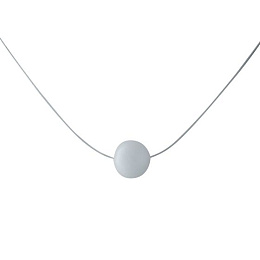 Silver pendant with pearls
