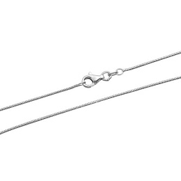 Silver chain without stones