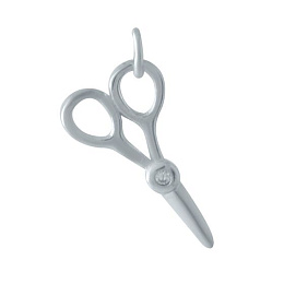 Silver pendant with phianites