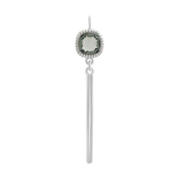 Серебряная подвеска с топазом Лондон Блю 0.783ct