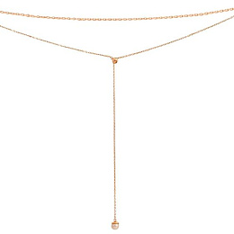 Серебряное колье с жемчугом