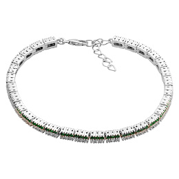 Silver bracelet with agate 3.918ct