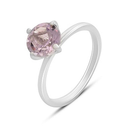 Silver ring with amethyst 1.575ct