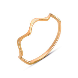 Золотое кольцо без камней