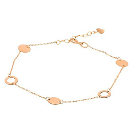 %LookingPlatedPadege2% silver bracelet without stones