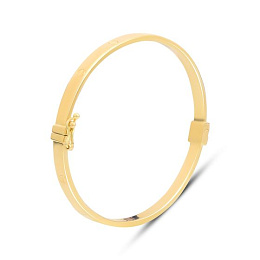 Gold bracelet without stones